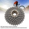 1332T 9 Speed Threaded Freewheel, Steel Hub Type Threaded Bike Cassette Replacement Hardware Accessory for Mountain Road Bike view 3