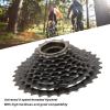 1332T 9 Speed Threaded Freewheel, Steel Hub Type Threaded Bike Cassette Replacement Hardware Accessory for Mountain Road Bike view 4