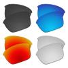 EZReplace Lenses Replacement for Oakley Thinlink OO9316 Sunglasses (Polarized Lenses) - Fits Oakley Thinlink Frame (Carbon Black+Ice Blue+Fire Red+Metal Silver) view 1