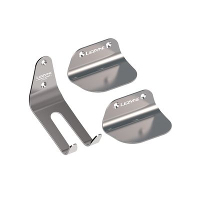 LEZYNE Stainless Pedal Hook Silver (1-BS-STPDH-V106)