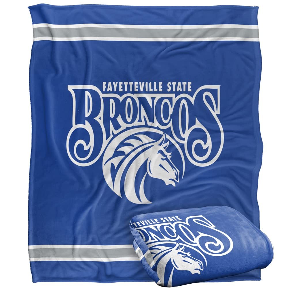 Fayetteville State University Broncos Blanket, 50"X60" Primary Logo,Silky Touch Super Soft Throw Blanket 50" x 60"