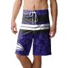Baltimore Ravens NFL Mens Hibiscus Boardwalk Stripe Boardshorts view 2
