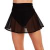 Maryia Sexy See Through Mesh Hot Shorts for Womens Sarongs Beach Wrap Sheer Bikini Skirts Swimsuit Beach Swimwear view 2