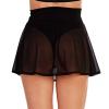 Maryia Sexy See Through Mesh Hot Shorts for Womens Sarongs Beach Wrap Sheer Bikini Skirts Swimsuit Beach Swimwear view 3
