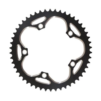 MYEEI 130 BCD Road Bike Chainring 130 BCD Chain Wheel Folding Bicycle Parts Crankset 38T 39T 40T 42T 44T 48T 50T Ring (Color : 52T)