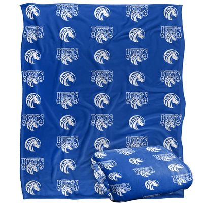 Fayetteville State University Broncos Blanket, 50"X60" Logo Pattern,Silky Touch Super Soft Throw Blanket 50" x 60"