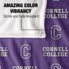 Cornell College Rams Blanket, 50"X60" Logo Pattern,Silky Touch Super Soft Throw Blanket 50" x 60" view 4