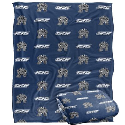 Southwestern Oklahoma State University Bulldogs Blanket, 50"X60" Logo Pattern,Silky Touch Super Soft Throw Blanket 50" x 60"