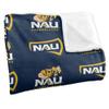 Northern Arizona University Lumberjacks Blanket, 50"X60" Logo Pattern,Silky Touch Super Soft Throw Blanket 50" x 60" view 3