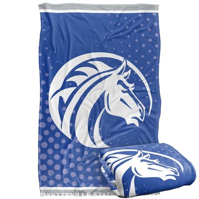 Fayetteville State University Broncos Blanket, 36"x58" Logo Dots,Silky Touch Super Soft Throw Blanket 36" x 58"