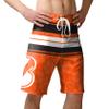Cincinnati Bengals NFL Mens Hibiscus Boardwalk Stripe Boardshorts view 2