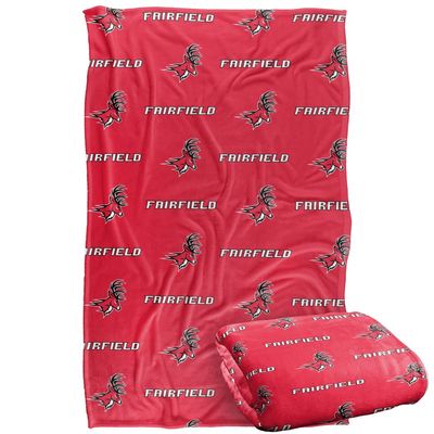 Fairfield University Stags Blanket, 36"x58" Logo Pattern,Silky Touch Super Soft Throw Blanket 36" x 58"