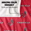 Fairfield University Stags Blanket, 36"x58" Logo Pattern,Silky Touch Super Soft Throw Blanket 36" x 58" view 4