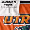University of Texas Rio Grande Valley Vaqueros Blanket, 50"X60" Primary Logo,Silky Touch Super Soft Throw Blanket 50" x 60" view 4