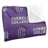 Cornell College Rams Blanket, 36"x58" Logo Pattern,Silky Touch Super Soft Throw Blanket 36" x 58" view 3