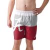Alabama Crimson Tide NCAA Mens 3 Stripe Big Logo Swimming Trunks view 2