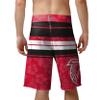 Atlanta Falcons NFL Mens Hibiscus Boardwalk Stripe Boardshorts view 3