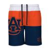 Auburn Tigers NCAA Mens 3 Stripe Big Logo Swimming Trunks view 1