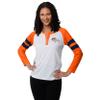 FOCO womens Nfl Team Logo Ladies Fashion Long Sleeve Henley Shirt, Big Logo, Small US view 1