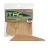 TAC Vanes Driver Hybrid Vanes, Archery & Bow Hunting, 100 Pack, 2.75" Tan view 1