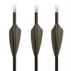 TAC Vanes Driver Hybrid Vanes, Archery & Bow Hunting, 100 Pack, 2.75" OD Green view 2