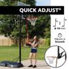 Lifetime 90679 Adjustable In-Ground Basketball Hoop, 50-Inch Shatterproof Polycarbonate Backboard view 2