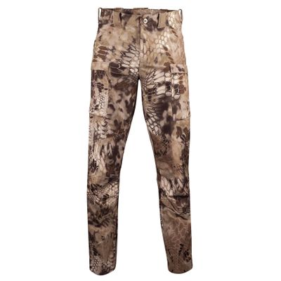 Kryptek Dalibor 3 Pant Men's Hiking Pants, DWR-Treated Water-Resistant, Ventilation Zips, Reinforced Knees, Tactical Camo, Highlander - 38W x 32L