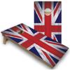 Skip's Garage British Flag Corn Hole Set - Regular - Include Case + Hole + Edge Lights view 1