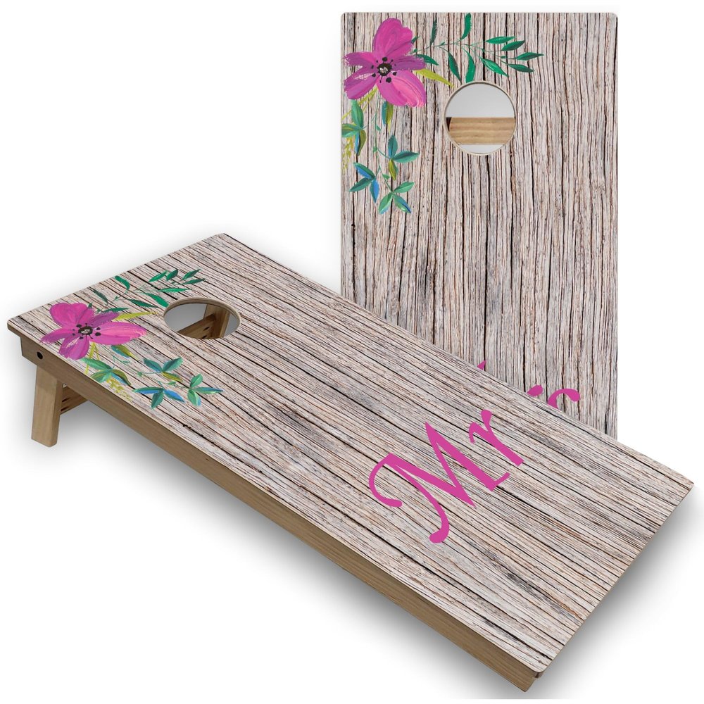 Skip's Garage Mr & Mrs Corn Hole Set - Regular - No Accessories