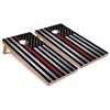 Skip's Garage American Flag Thin Red Line Corn Hole Set - Premium - Include Edge Lights view 1