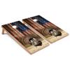 Skip's Garage American Flag Turkey Corn Hole Set - Premium - Include Case + Edge Lights view 1