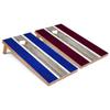 Royal and Maroon Striped Corn Hole Set - Regular - No Accessories view 1