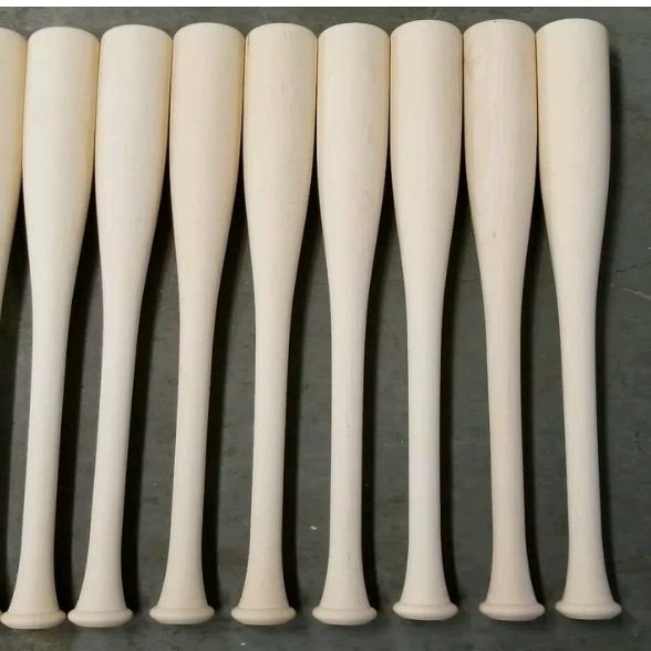 8 33" Maple Wood Baseball Bats Unfinished