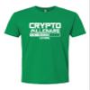 3X-Large Kelly Green Mens Crypto Millionaire Loading Bitcoin Ethereum Funny Deluxe Soft T-Shirt view 2