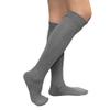 COUVER Knee High Sports Athletic Baseball Softball Socks, 4 Pairs Pack, Charcoal Gray, Medium view 2