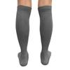 COUVER Knee High Sports Athletic Baseball Softball Socks, 4 Pairs Pack, Charcoal Gray, Medium view 3