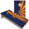 Arizona Flag Corn Hole Set - Regular - Include Hole Lights view 1