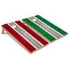 Red and Kelly Striped Corn Hole Set - Regular - No Accessories view 1