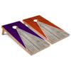 Skip's Garage Purple and Orange Pyramid Corn Hole Set - Premium - No Accessories view 1
