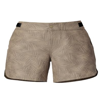 Flylow Women's Marion Short - Breathable, Quick-Drying Shorts for Hiking, Mountain Biking, and Swimming - Mushroom - Large