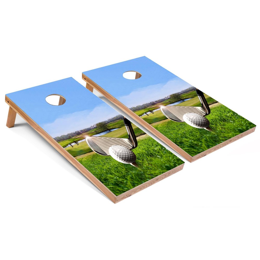 Skip's Garage Golf Course Corn Hole Set - Regular - No Accessories