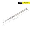 SILVERANT Ultralight Titanium Solid Chopsticks - Long Handle Utensil Set - Perfect for Camping, Hiking, Backpacking & Home view 2