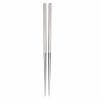 SILVERANT Ultralight Titanium Solid Chopsticks - Long Handle Utensil Set - Perfect for Camping, Hiking, Backpacking & Home view 3