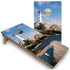 Skip's Garage Lighthouse Corn Hole Set - Premium - Include Case + Hole Lights view 1