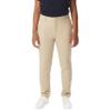 French Toast Young Women's Juniors' Slim Fit Stretch Twill Pant, Khaki, 4
