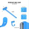 RydeSafe Bike Light - Head Tube Front - Blue view 3
