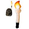 Bat Hats Bat Sleeve for Kids | Perfect Addition to Any Kids Baseball Bag or Softball Bag for Girls | Bat Warmers for Softball | Baseball Bat Cover or Softball Bat Sleeve Protector (Flame) view 1