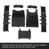 IDOGEAR Combat Sport Vest For Hunting Training Airsoft Outdoor Sports (Black) view 3