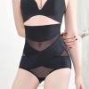 tuduoms Women's Shapewear Slimmer Body Shaper Waist Trainer Double Tummy Control Compression Butt Lifter Panties Girdle Black view 2