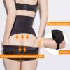 tuduoms Women's Shapewear Slimmer Body Shaper Waist Trainer Double Tummy Control Compression Butt Lifter Panties Girdle Black view 4